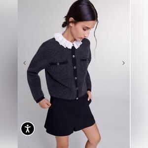 Maje Knit Cardigan / Size 0